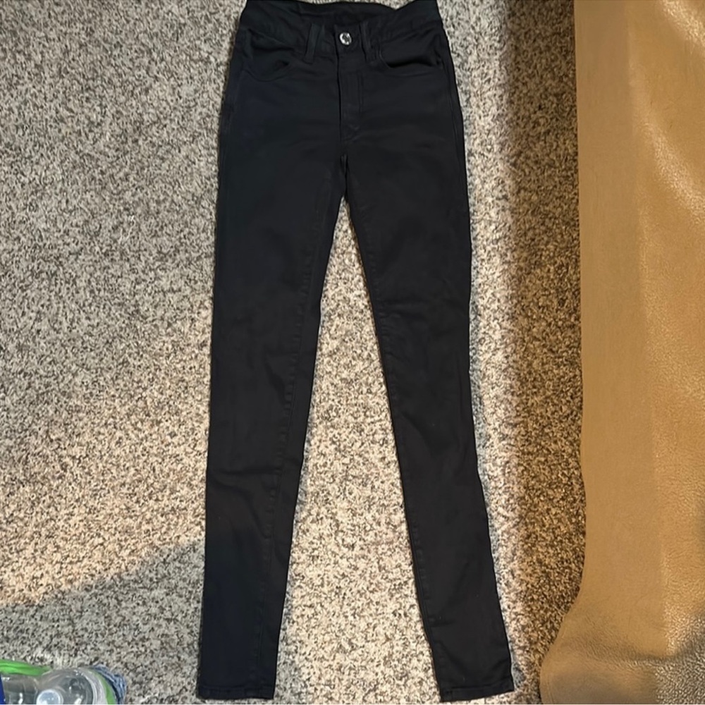 American Eagle Black High-Rise Jeggings